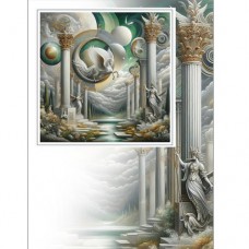 INSPIRAZIONS MAXI GREETING CARD Pegasus Arises